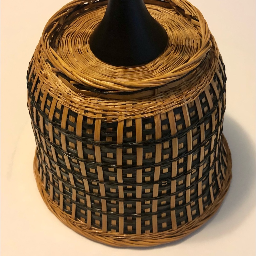 Pendant Light-Woven Basket-6 feet long.